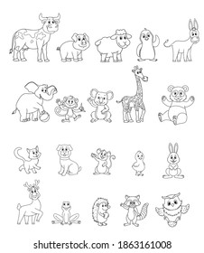 Vector Collection Cute Stick Figure Pets Stock Vector (Royalty Free ...