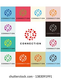 SET OF COLORS ICON FOR WEB AND MOBILE