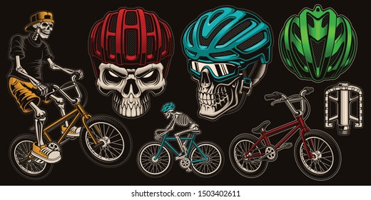 skull bmx bike