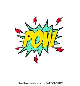 Set of Comic Text, Pop Art style.Cartoon sound effect.
