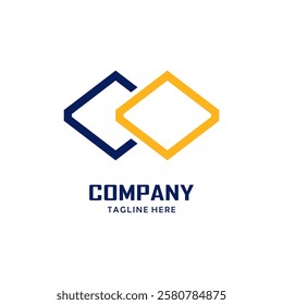 Set of company logo design ideas vector