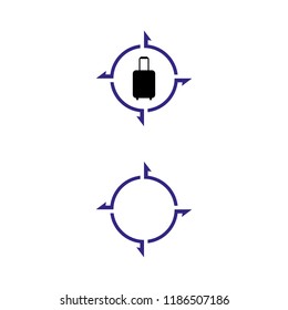 a set of compass icons