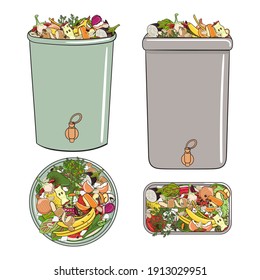 52,299 Kitchen waste Images, Stock Photos & Vectors | Shutterstock