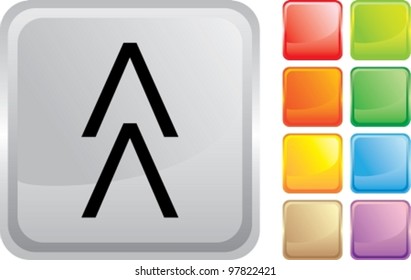 Set of computer icon. EPS8, All parts (object) closed, possibility to edit.