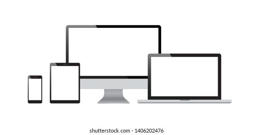 518,905 Computer And Tablet And Phone Images, Stock Photos & Vectors ...