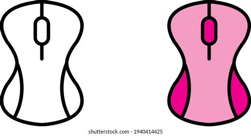 a set of computer mouse icons