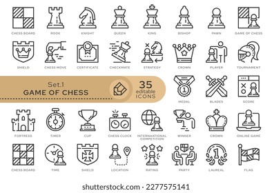 Chess pawn outline icon. linear style sign for mobile concept and