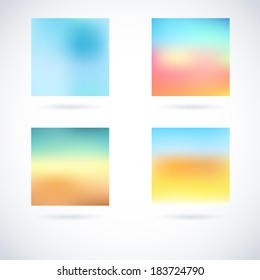 set of conceptual vector blurred colorful scene straight star union colorful abstraction scene stack colourful numeric new trendy site flooring blue fancy light series concept original banner drip cre
