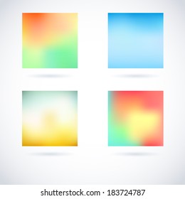 set of conceptual vector hazy colorful background line star group colourful abstract background scene pile colorful digital new modern site flooring blue fancy light set concept creative flag drop cre