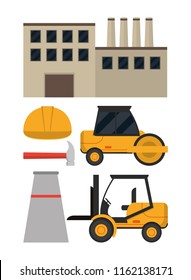 Set of construction icons