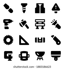 
Set of Construction and Labour Day Tools