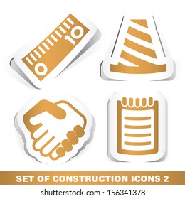 Set of Construction Paper Icons 2.