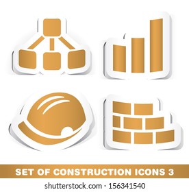 Set of Construction Paper Icons 3.