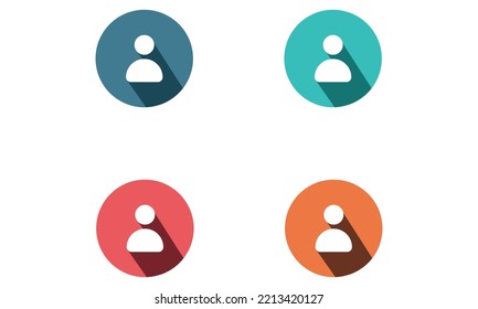 Set of Contact sign icons vector design illustration