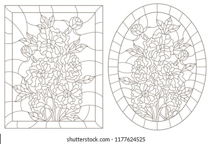 210 Peony stained glass window Images, Stock Photos & Vectors ...