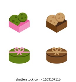 a set of cookie icons