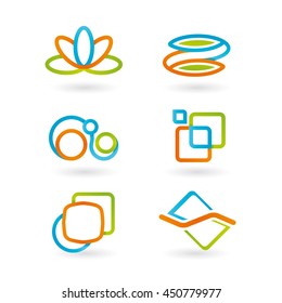 Set of cool icons