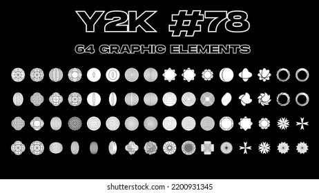 Conjunto De Diseño Vector De Pegatinas Lineales Frías De Mano. Colección de parches del año 2000. Personajes Graciosos De Moda Sonriente. Ilustración del vector