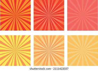 set of cool Vintage  background. 
