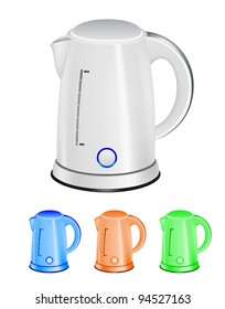 Set of a cordless kettles