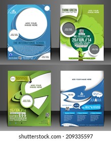 Set of Corporate Flyer & Poster Template 