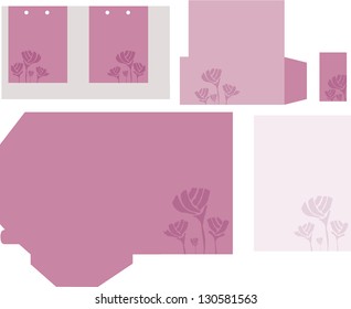 Set of corporate identity templates