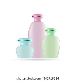 Set of cosmetic tubes
