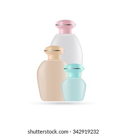 Set of cosmetic tubes