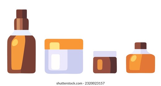 Set of cosmetics, cream fo face