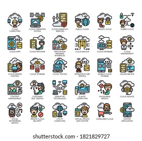 Conjunto de iconos finos de línea delgada y píxeles perfectos para cualquier proyecto web y de aplicación. 