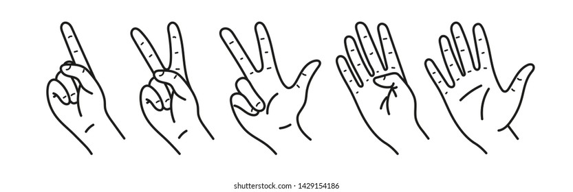 10,588 Sketch hands sign language Images, Stock Photos & Vectors ...