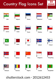 Set of Country Flag Icon.