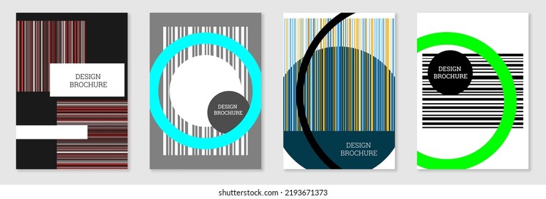 Diseño de portada al estilo Memphis. Diseño geométrico, fondo abstracto. Portada moderna y brillante, pancarta, afiche, folleto. Colores creativos.