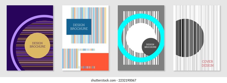 Diseño de portada al estilo Memphis. Diseño geométrico, fondo abstracto. Portada moderna y brillante, pancarta, afiche, folleto. Colores creativos.