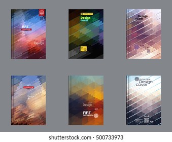 Set of Cover  Design Templates.