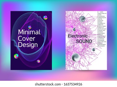 Set of covers for design. Line art banner. Isolated vector illustration vector music background. Vector print template. Geometric print. Abstract vector background. 