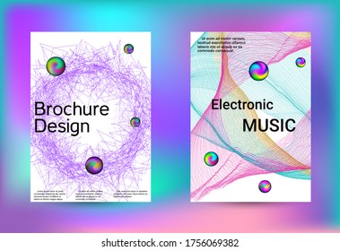 Set of covers for design. Line art banner. Isolated vector illustration vector music background. Vector print template. Geometric print. Abstract vector background. 
