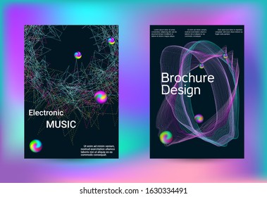 Set of covers for design. Minimal creative art. Vector print template. Geometric print. Abstract vector background. 