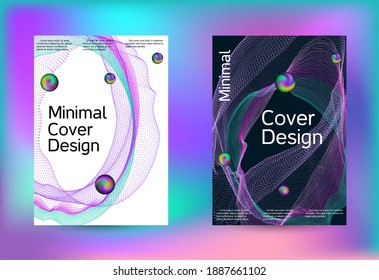 Conjunto de cubiertas para el diseño. Arte creativo mínimo. Plantilla de impresión vectorial. Impresión geométrica. Resumen del fondo vectorial. 