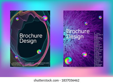 Set of covers for design. Minimal vector coverage. Vector print template. Geometric print. Abstract vector background. 