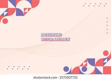 A set of covers with a minimal design Background for the banner Vector EPS.10