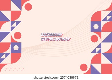 A set of covers with a minimal design Background for the banner Vector EPS.10