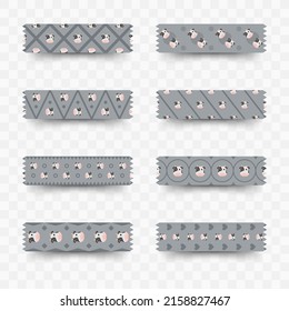 Set of Cow washi tape