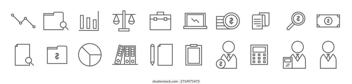 conjunto de ilustração de vetor cpa