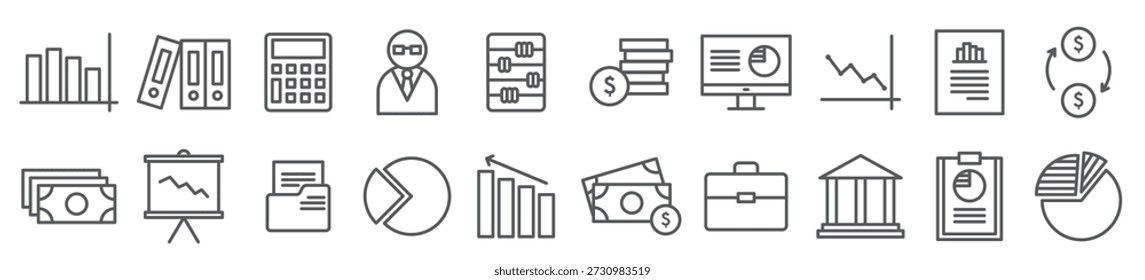 Conjunto de Ilustración vectorial CPA