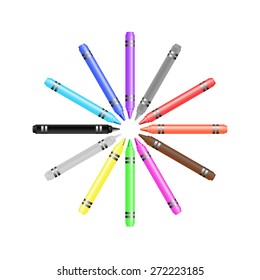 set of Crayon