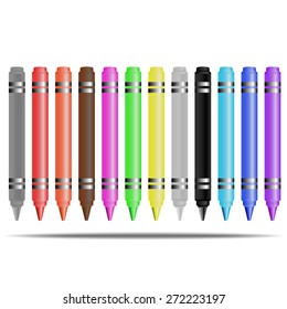 set of Crayon