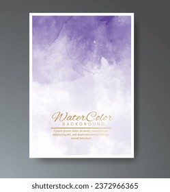 Set of creative hand painted abstract watercolor background. Design for your cover, date, postcard, banner, logo.