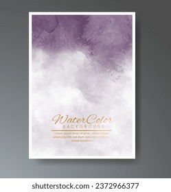 Set of creative hand painted abstract watercolor background. Design for your cover, date, postcard, banner, logo.