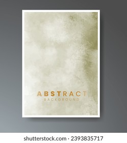 Conjunto de fondo creativo de acuarela abstracta pintada a mano. Diseño para su portada, fecha, postal, banner, logotipo.